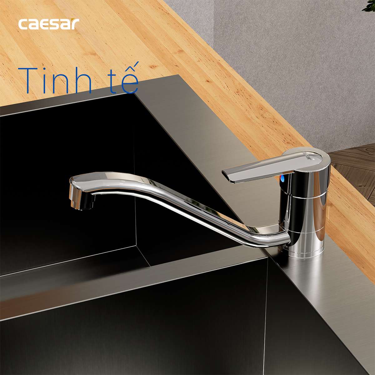 Vòi bếp nóng lạnh Caesar K375C - 23