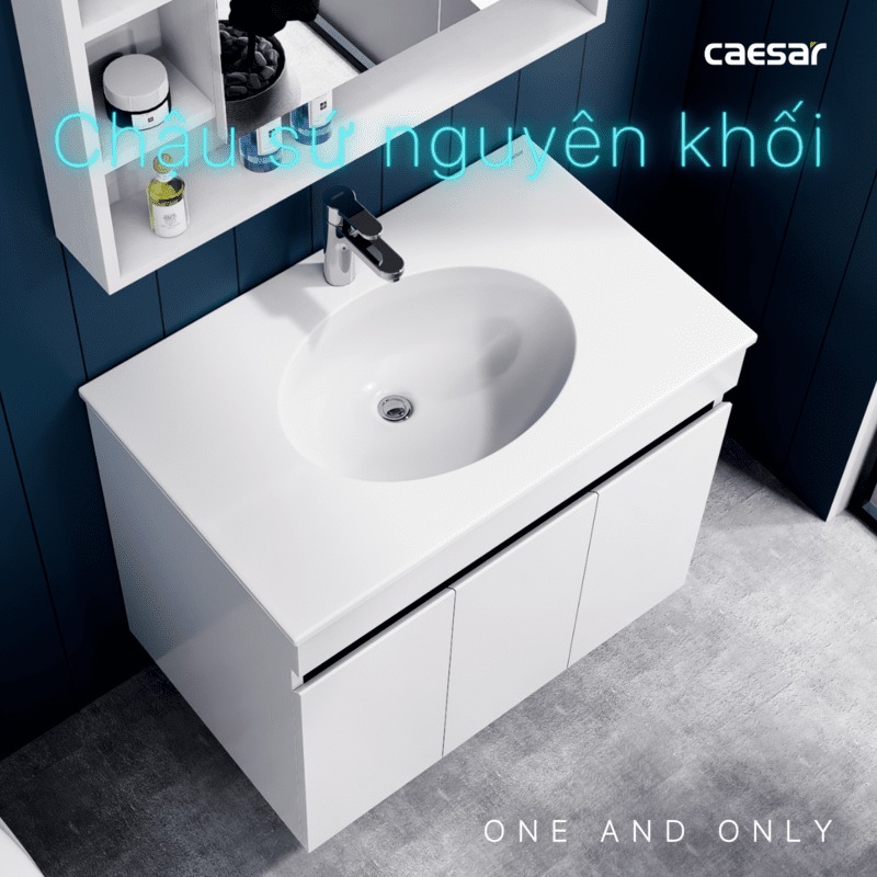 Bộ tủ lavabo Caesar LF5026+EH15026AV - 7