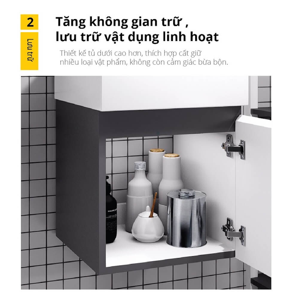 Tủ lavabo Caesar EH05257ATGV - 8