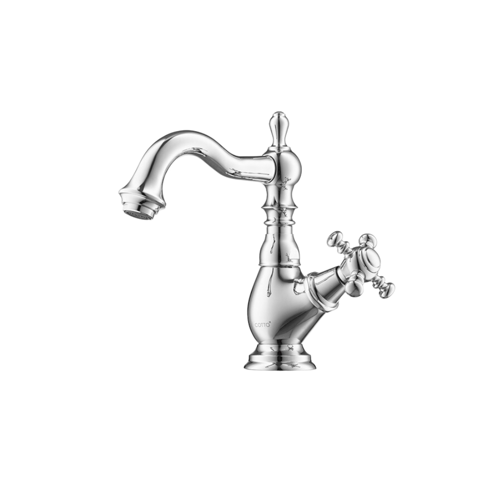 Vòi chậu lavabo COTTO CT1200C18 / CT1200C18#GR nước lạnh Glamis - 4