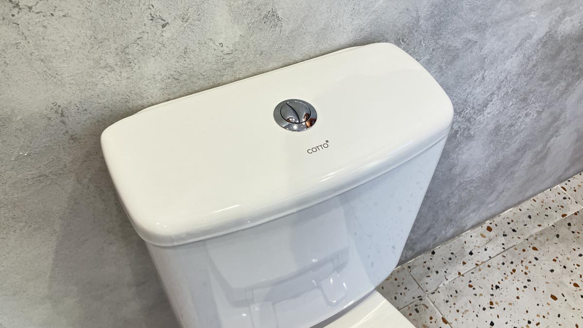 Bồn cầu 2 khối COTTO C13330 nắp êm dòng Sella - 6