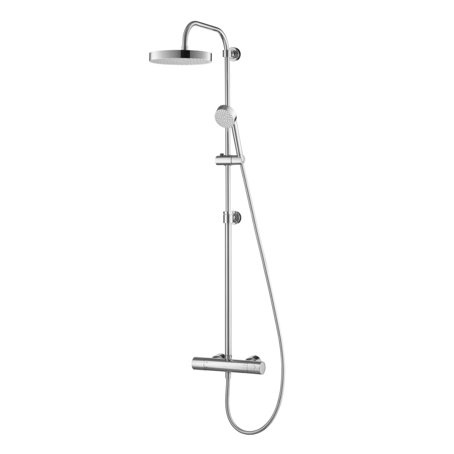 Bộ sen cây COTTO CT3014ZH016 nhiệt độ nóng lạnh bát tròn Oval