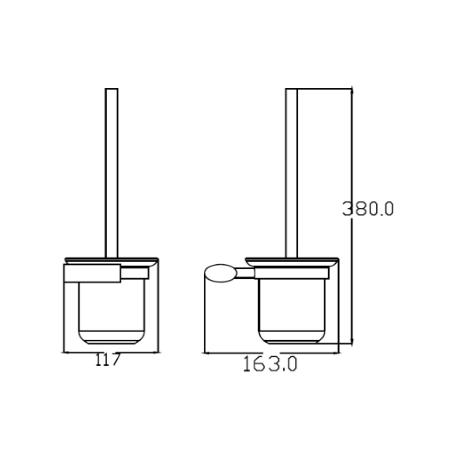Cọ vệ sinh bồn cầu COTTO CT0229