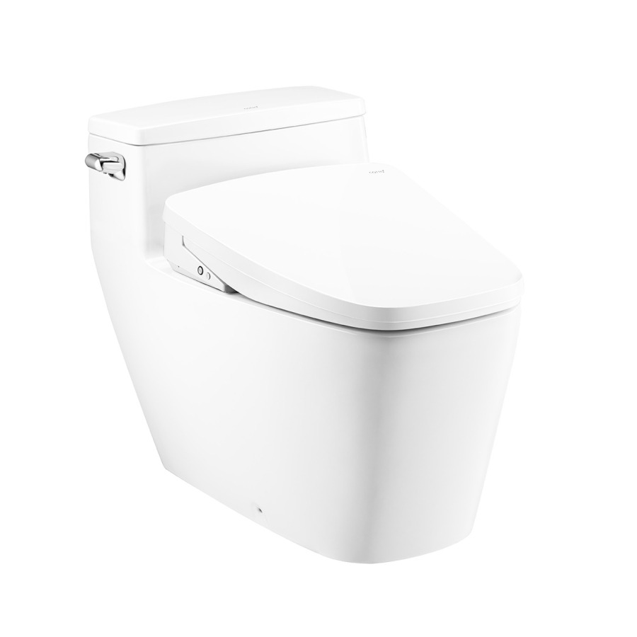 Bồn cầu 1 khối nắp điện tử COTTO C101927(CV9) Hercules Curve