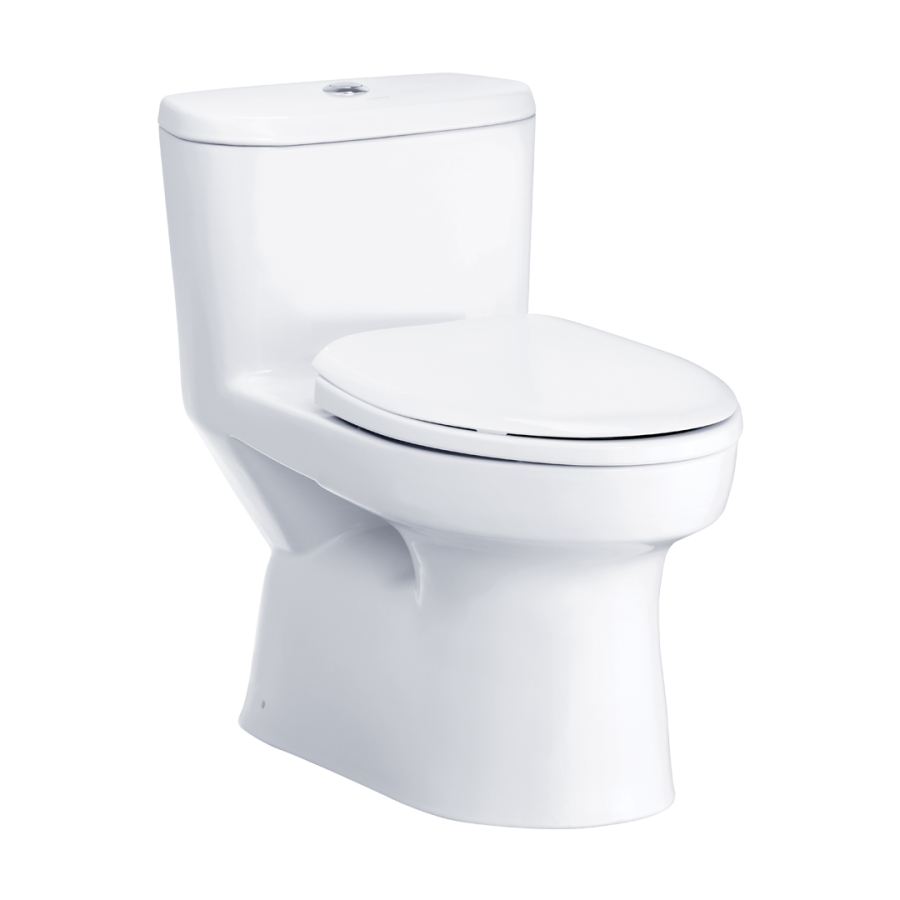 Bồn cầu 1 khối COTTO C1015 nắp êm dòng Macc