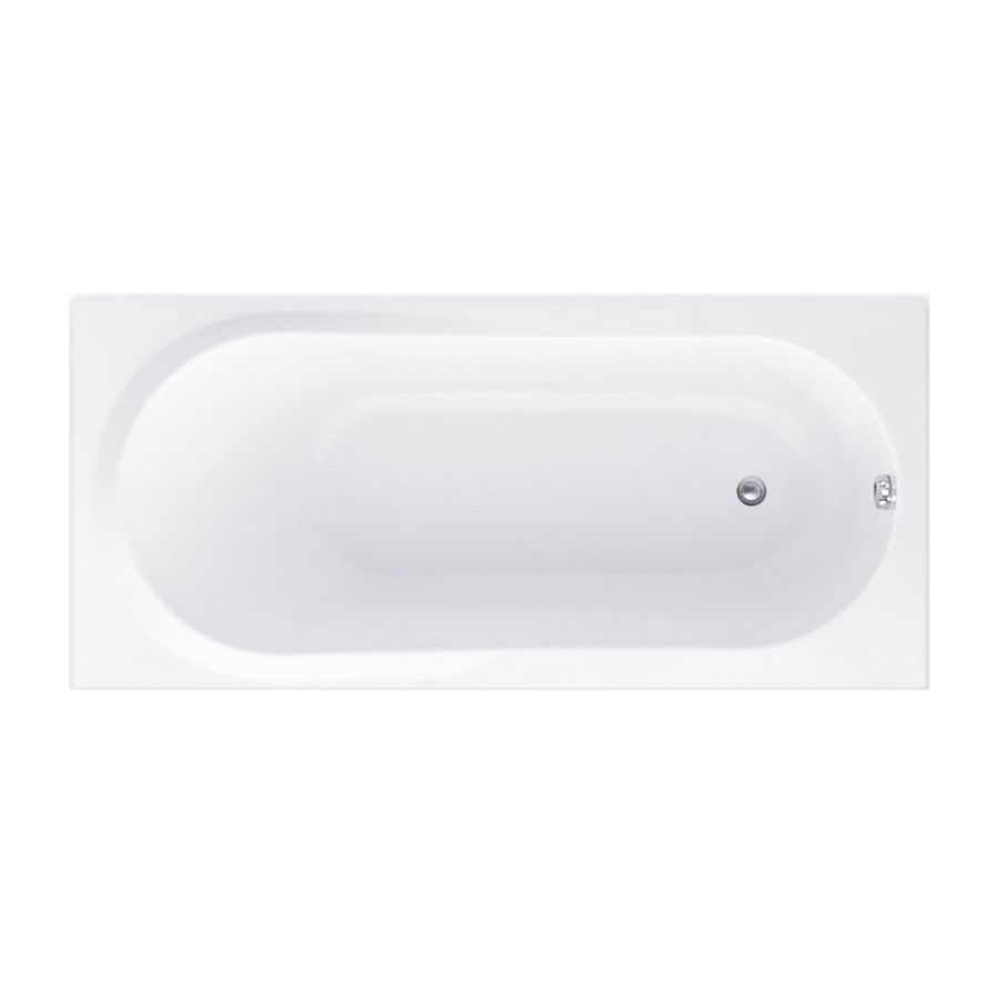 Bồn tắm COTTO BT235PP(H) xây bệ không tay vịn