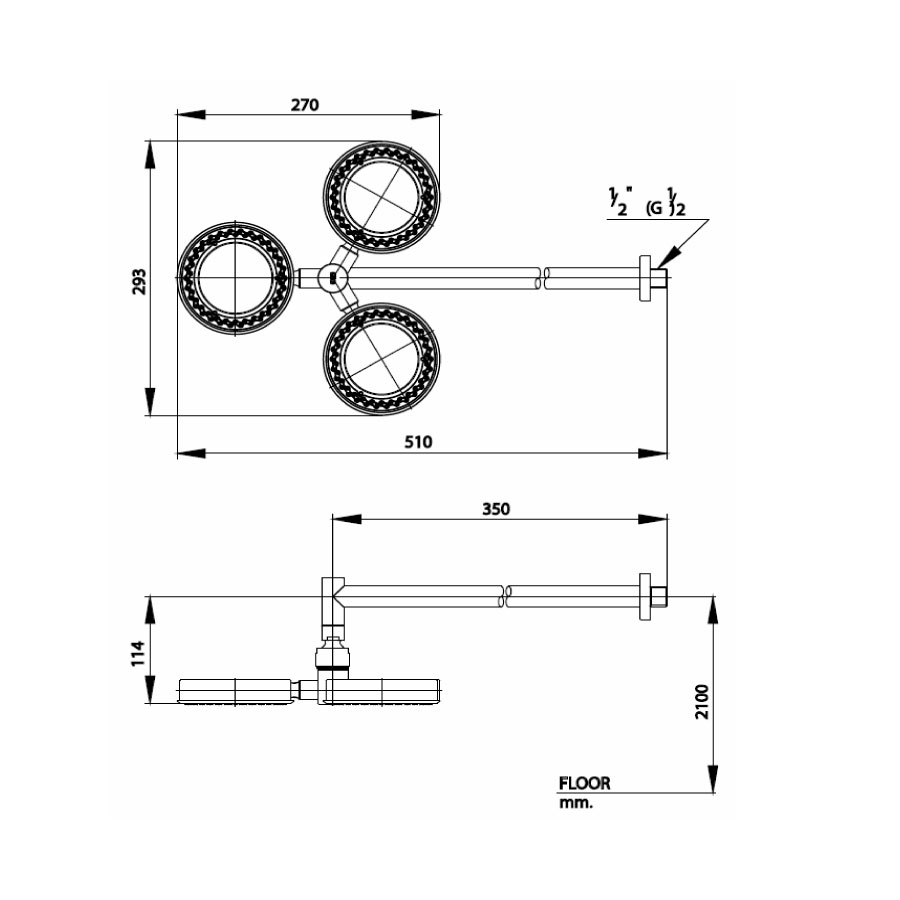 Bát sen COTTO Z73 gắn tường 1 chức năng - 2