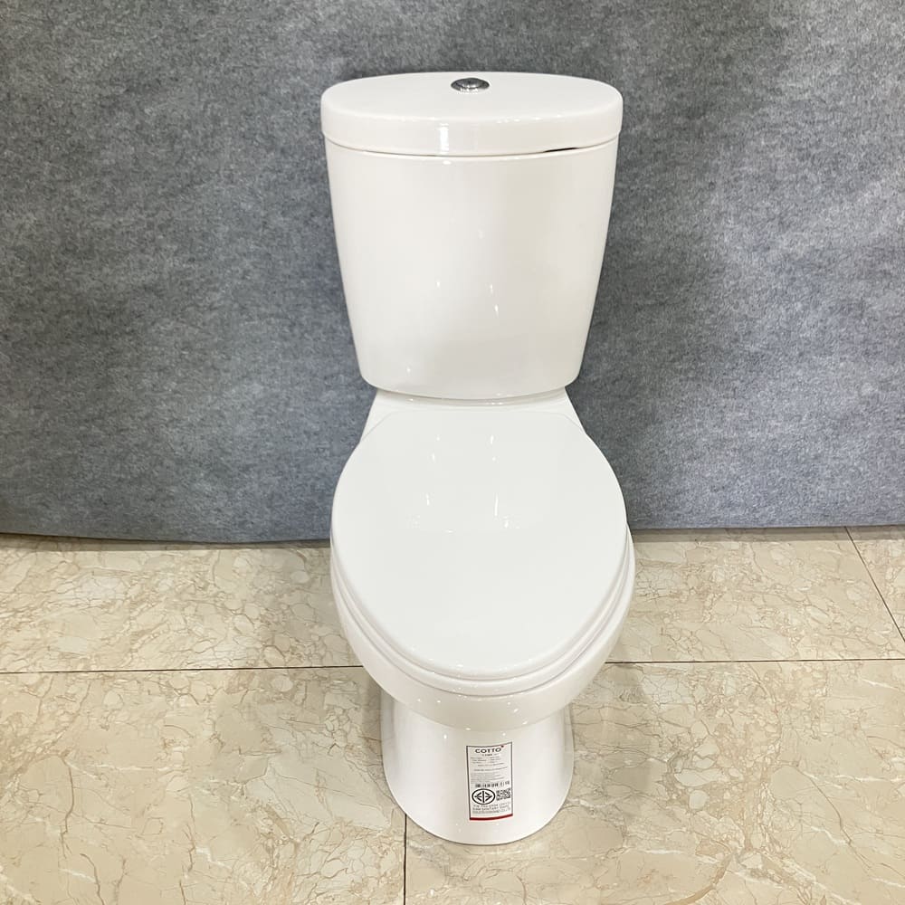 Bồn cầu 2 khối COTTO C1389 nắp êm dòng Timon - 3