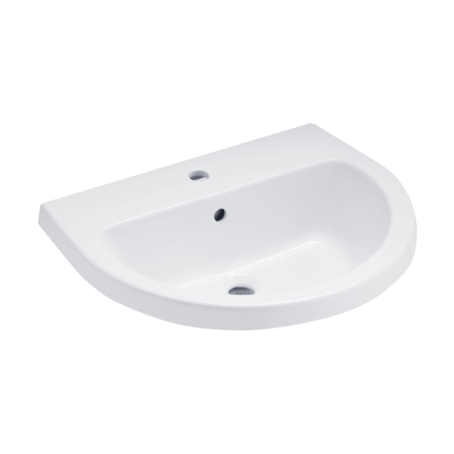 Chậu lavabo dương vành COTTO C05847 Opera