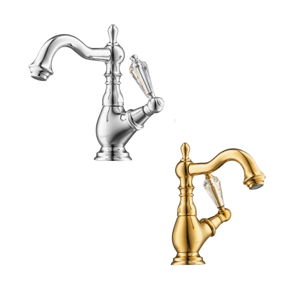Vòi chậu lavabo COTTO CT1200C17ST / CT1200C17ST#GR nước lạnh Glamis - 2
