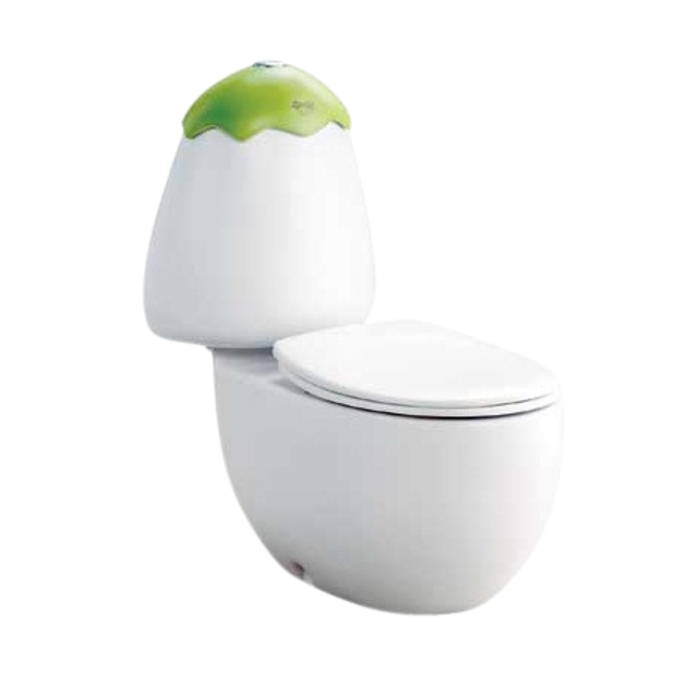 Bồn cầu 2 khối trẻ em thoát ngang dòng Googai  COTTO C15017 - 7
