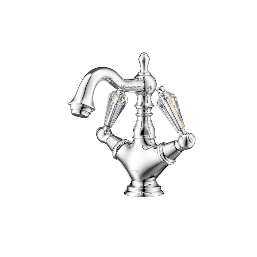 Vòi chậu lavabo COTTO CT2220C17ST nóng lạnh Glamis