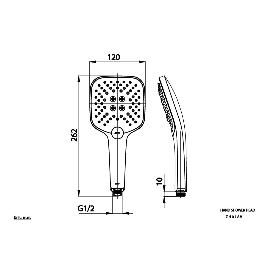 Tay sen tắm COTTO ZH018V 3 chức năng - 2
