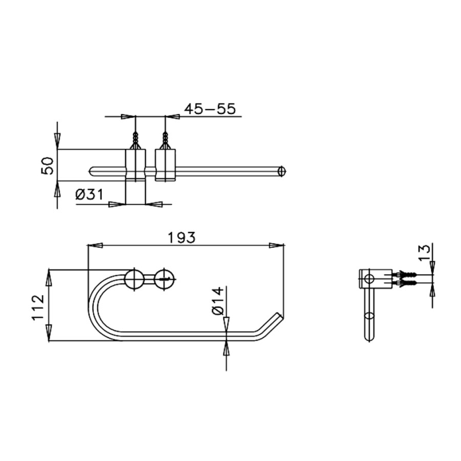 Lô giấy vệ sinh COTTO CT743(HM) Leto - 2