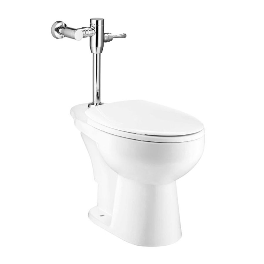 Bồn cầu đặt sàn COTTO C13021 van xả trực tiếp SYDNEY45 nắp đóng êm