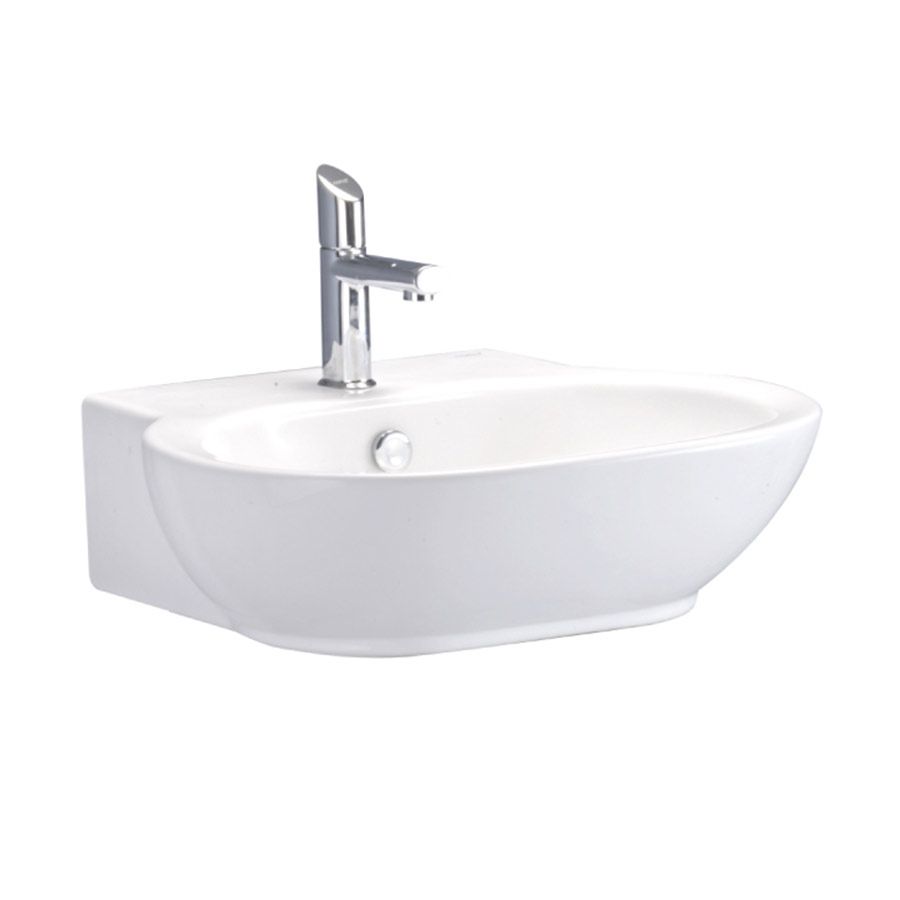 Chậu lavabo treo tường COTTO C01557 Olix