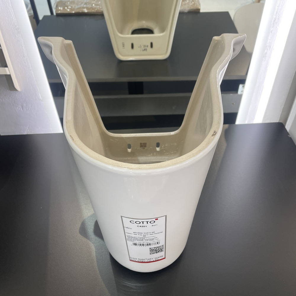 Chân chậu lavabo lửng COTTO C4201 - 3