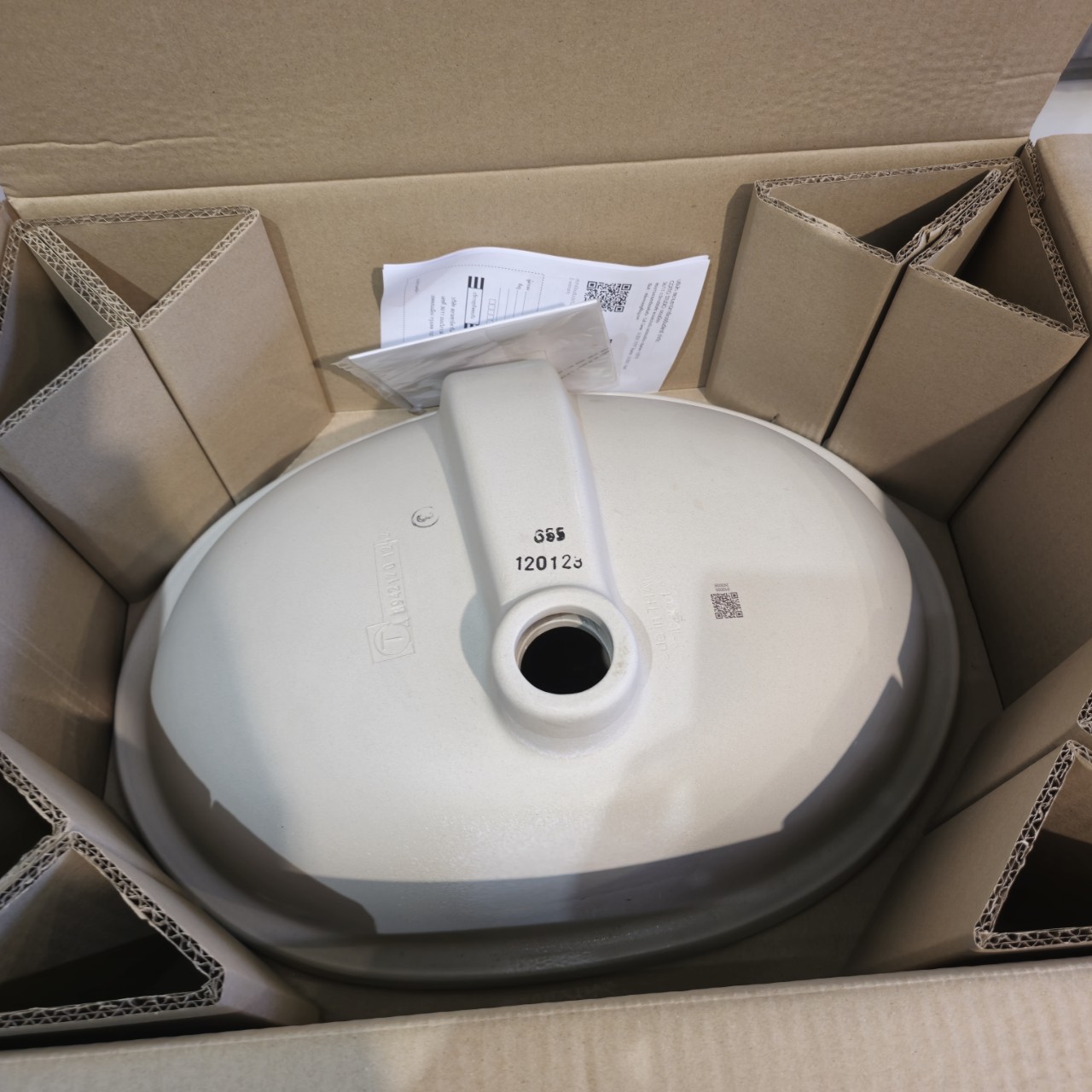 Chậu rửa mặt lavabo âm bàn COTTO C017 - 9