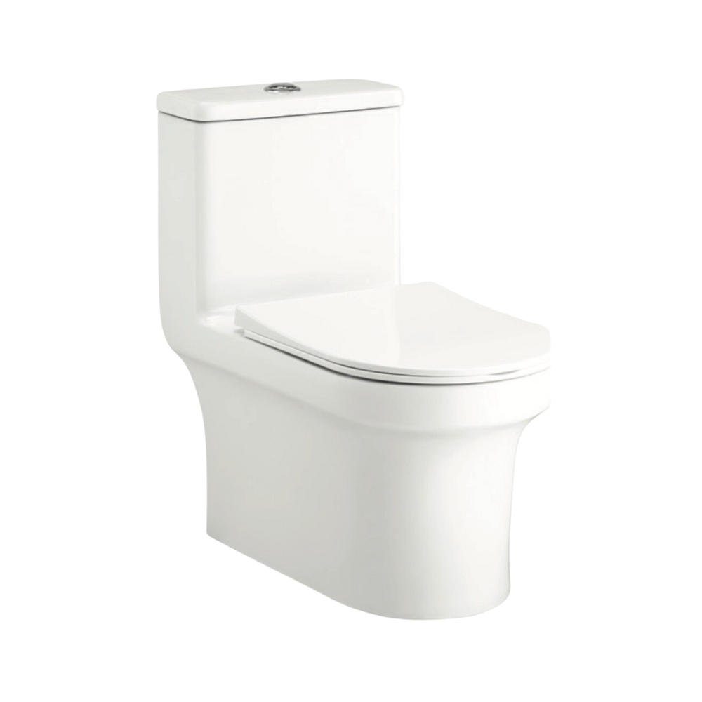 Bồn cầu 1 khối COTTO C11002HOS nắp êm dòng Charm