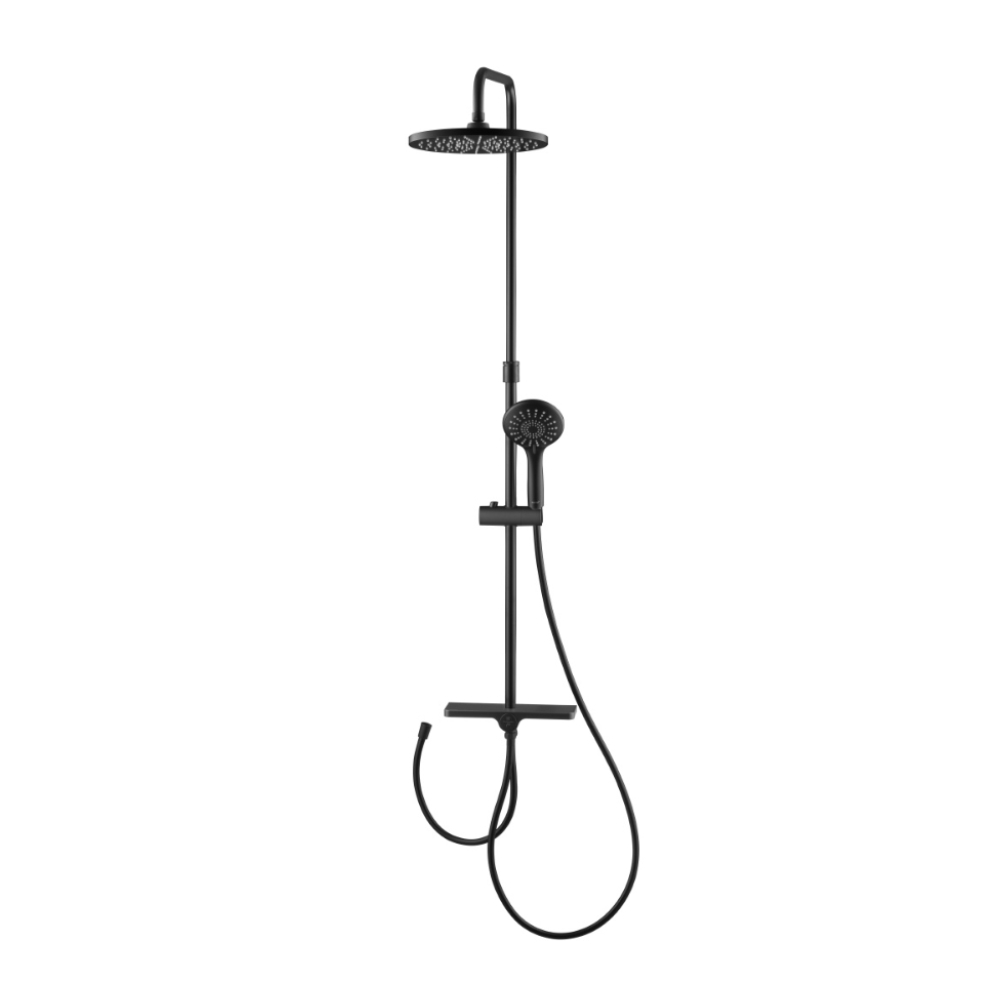 Thân sen cây tắm đứng màu đen mờ COTTO CT6216#BL - 3