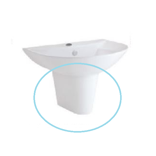 Chân chậu lavabo lửng COTTO C4219