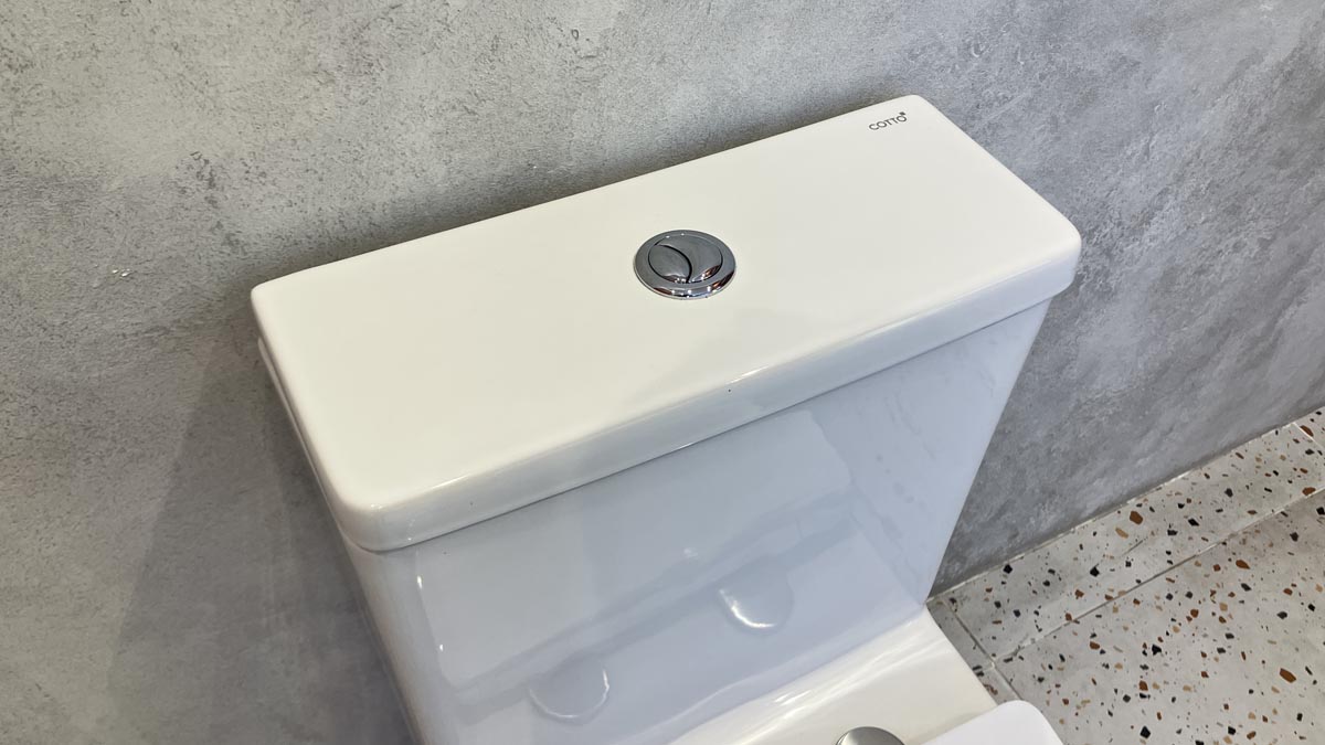 Bồn cầu 1 khối COTTO C105607 nắp êm dòng Vista - 6