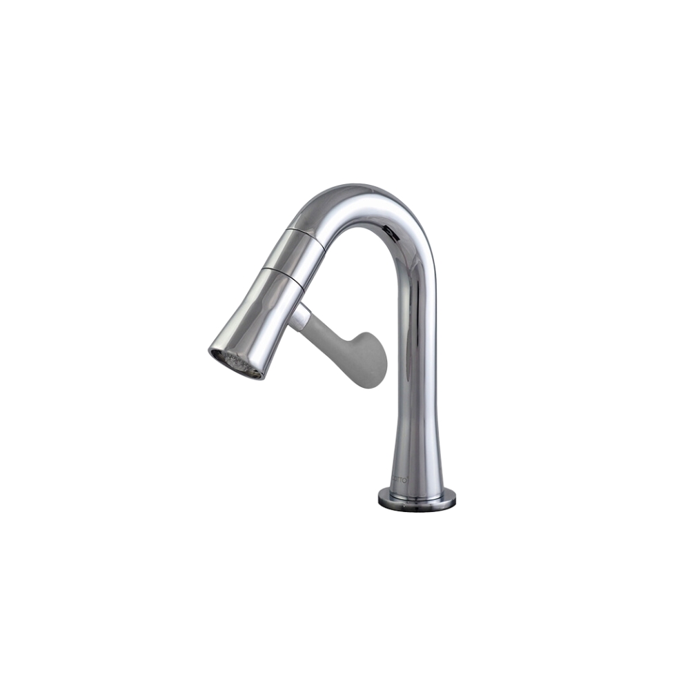 Vòi chậu lavabo COTTO CT1301C43BL / DG / VR nước lạnh Soft Paddle - 4