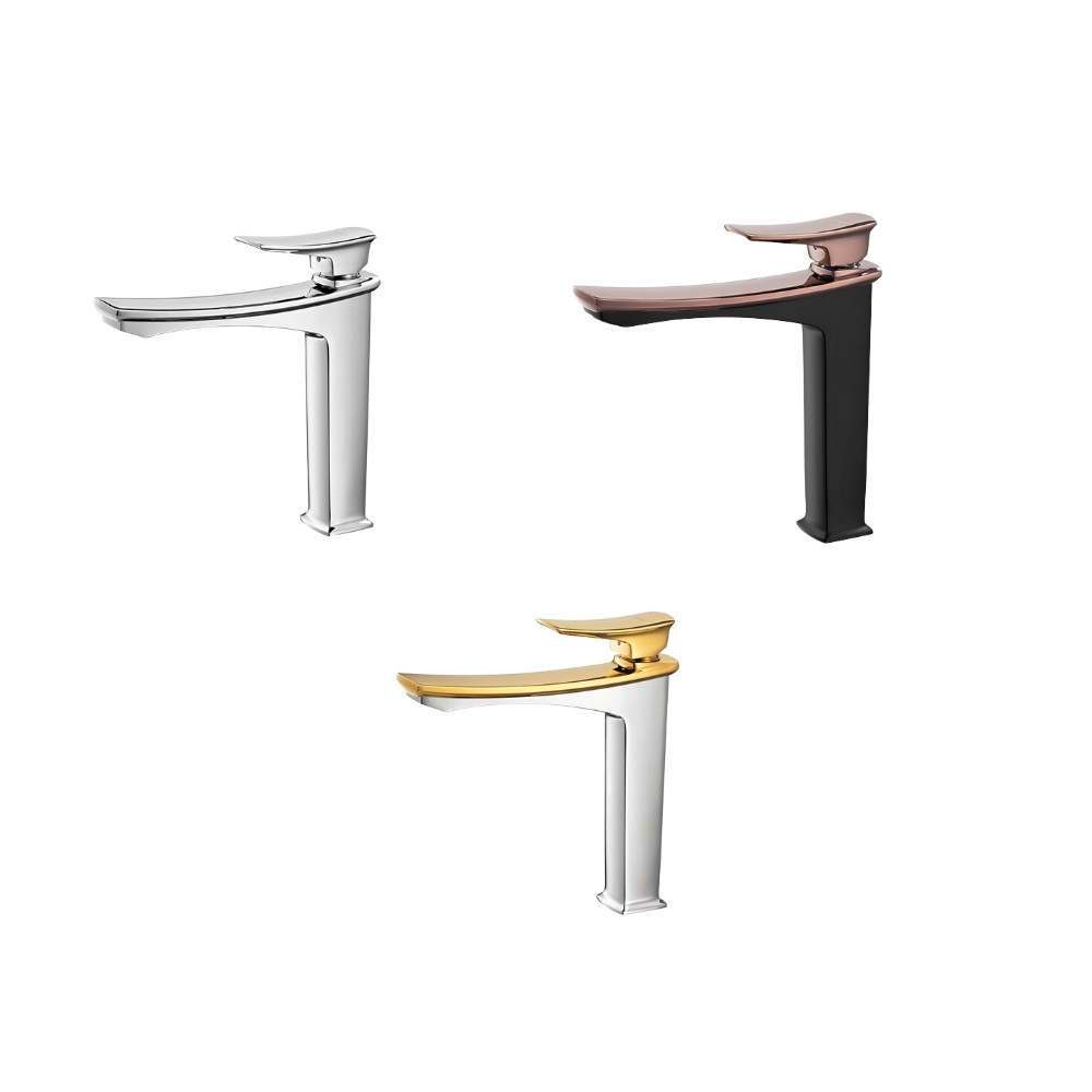 Vòi chậu lavabo COTTO CT1222A / BLBR / CG nước lạnh thân cao Thantara - 2