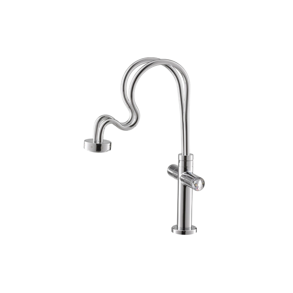 Vòi chậu lavabo COTTO CT2088C25ST / CT2088C25ST#CUO nóng lạnh thân cao Himmapan - 4