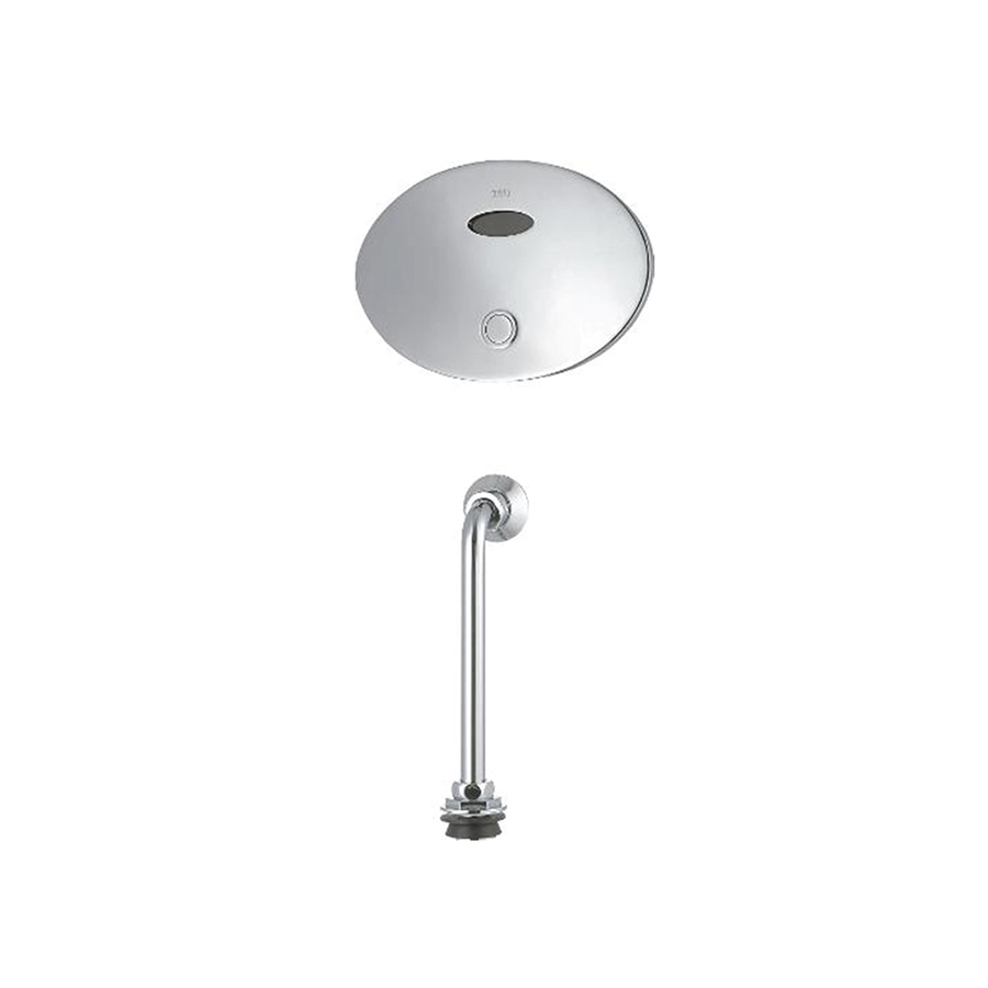 Van xả tiểu nam COTTO CT484 cảm ứng âm tường dùng điện có nút xả cơ