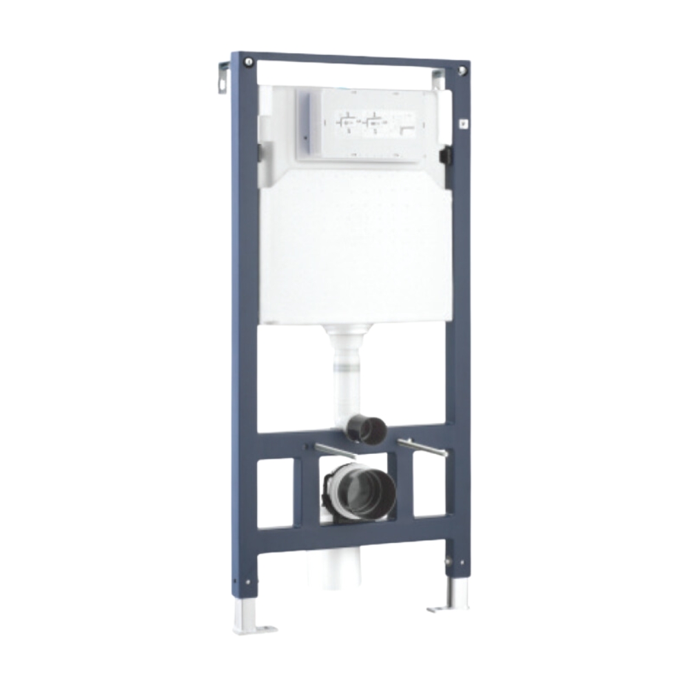 Bồn cầu treo tường nắp đóng êm dòng Tetragon COTTO SC198717(F)+C962100+C942100 - 4