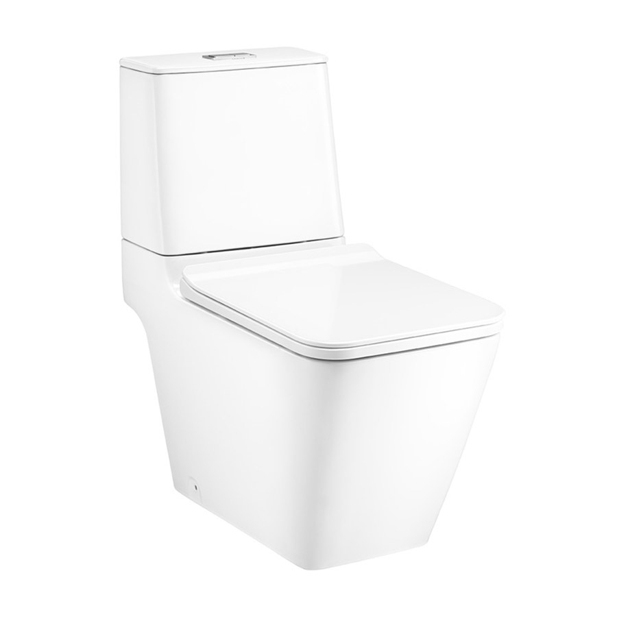 Bồn cầu 2 khối COTTO C12417 nắp êm dòng Simply Modish