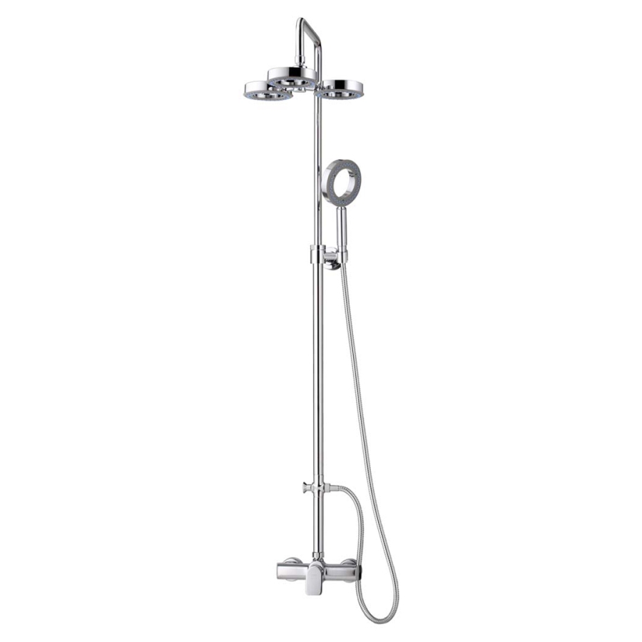 Bộ sen cây COTTO CT2071W nóng lạnh 3 vòng tròn