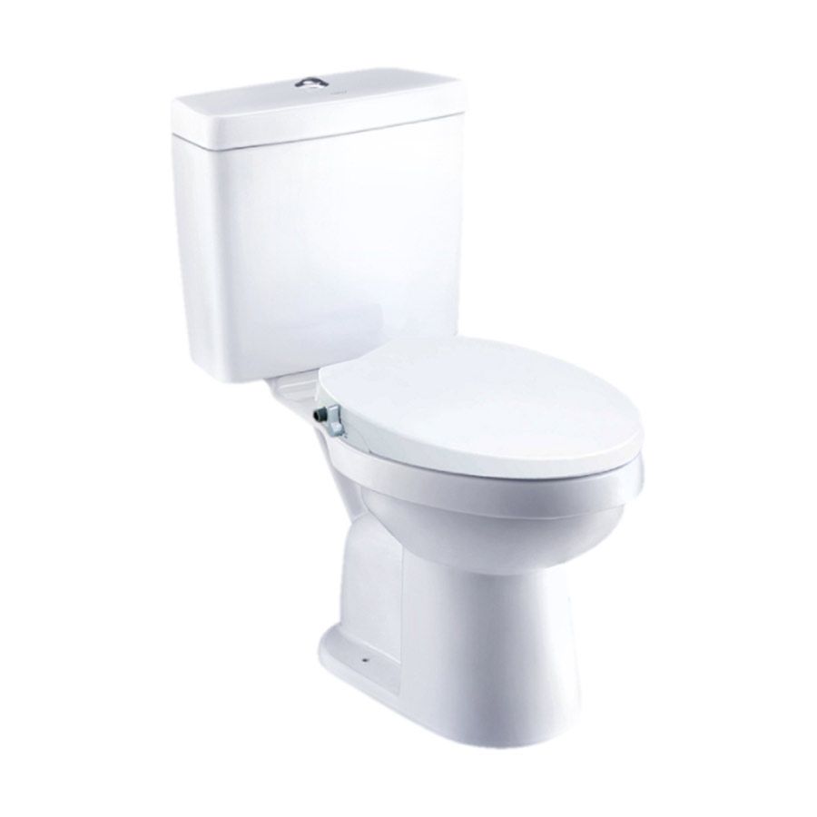 Bồn cầu 2 khối COTTO C13430(CN1) nắp rửa cơ CVN92201 Ronda