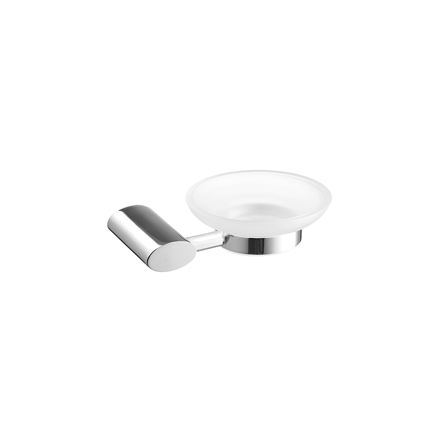 Lô xà bông COTTO CT0227 Curve kèm theo khay thủy tinh
