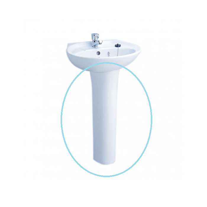 Chân chậu lavabo dài COTTO C404