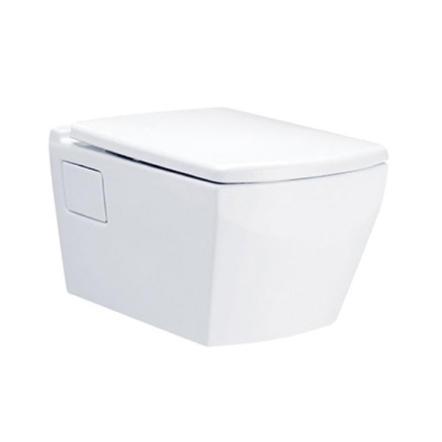 Bồn cầu treo tường COTTO SC19777(F) nắp êm dòng Quado - 3