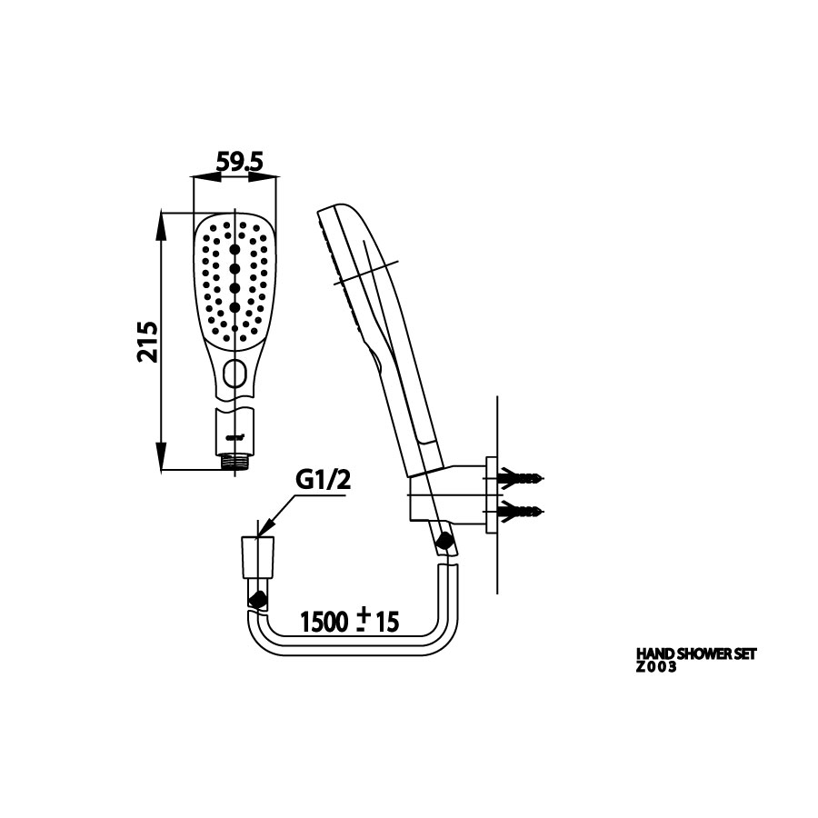 Tay sen tắm COTTO Z003 3 chức năng - 2
