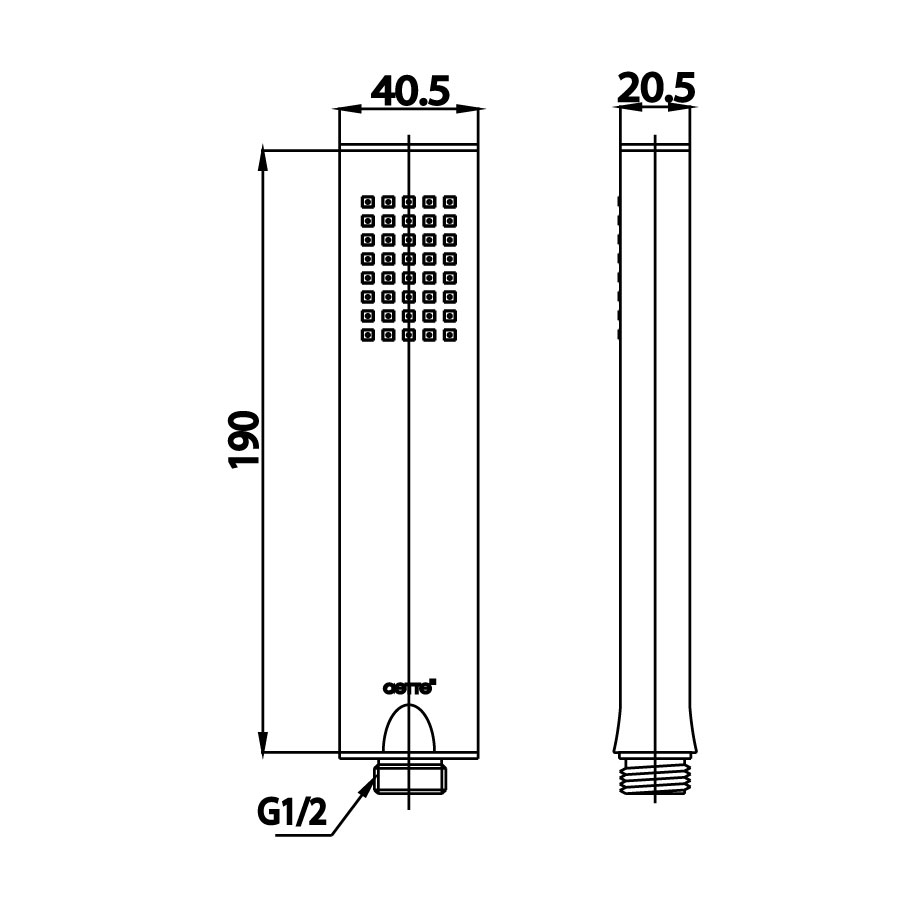 Tay sen tắm COTTO Z92V(HM) 3 chức năng - 2