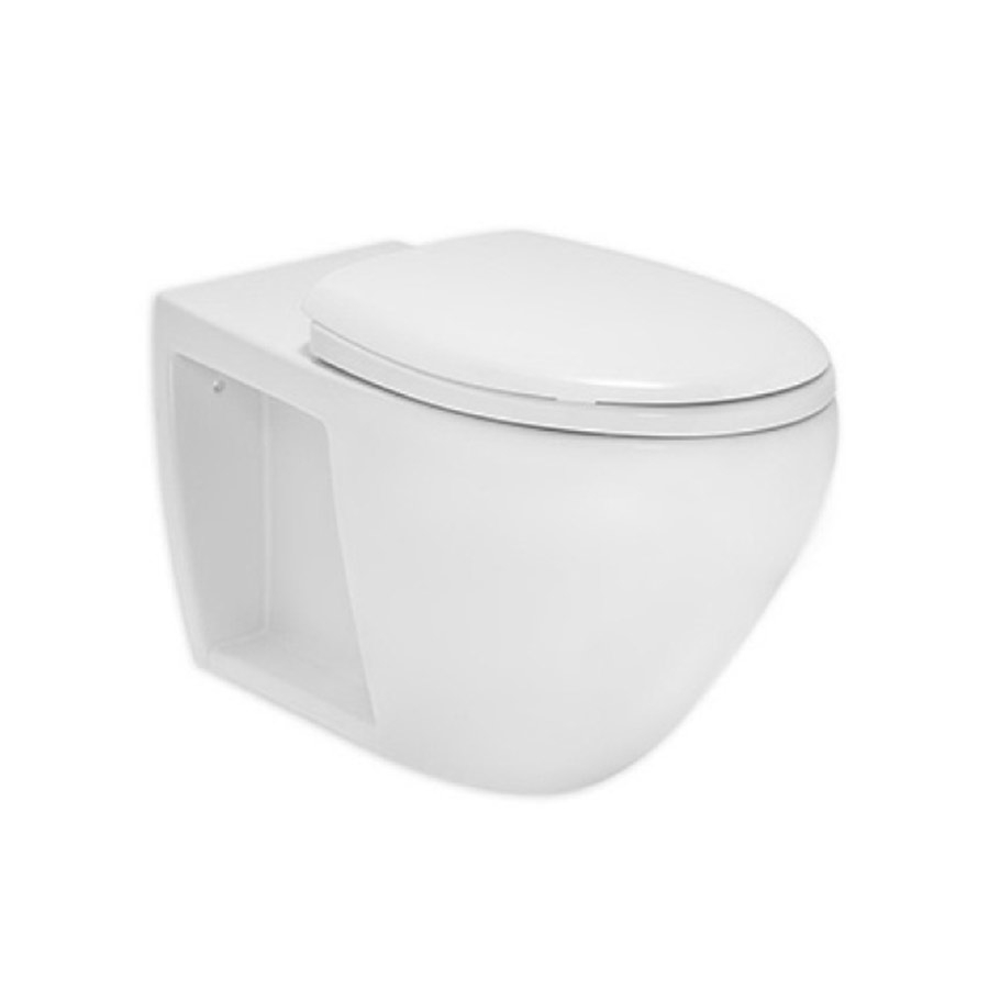 Bồn cầu treo tường COTTO SC198517(T) nắp êm dòng Unique - 3