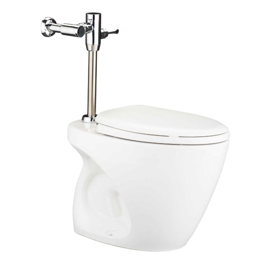 Bồn cầu đặt sàn COTTO C1323 van xả trực tiếp Duble nắp đóng êm