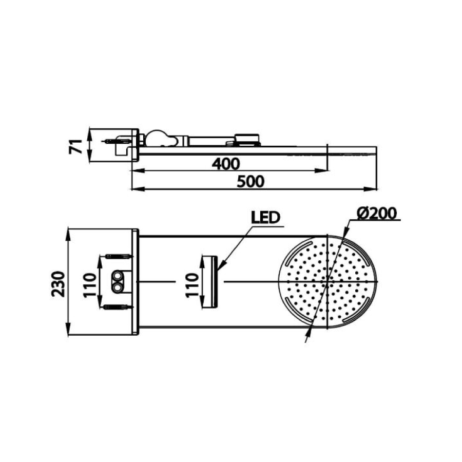 Bát sen âm tường COTTO Z23