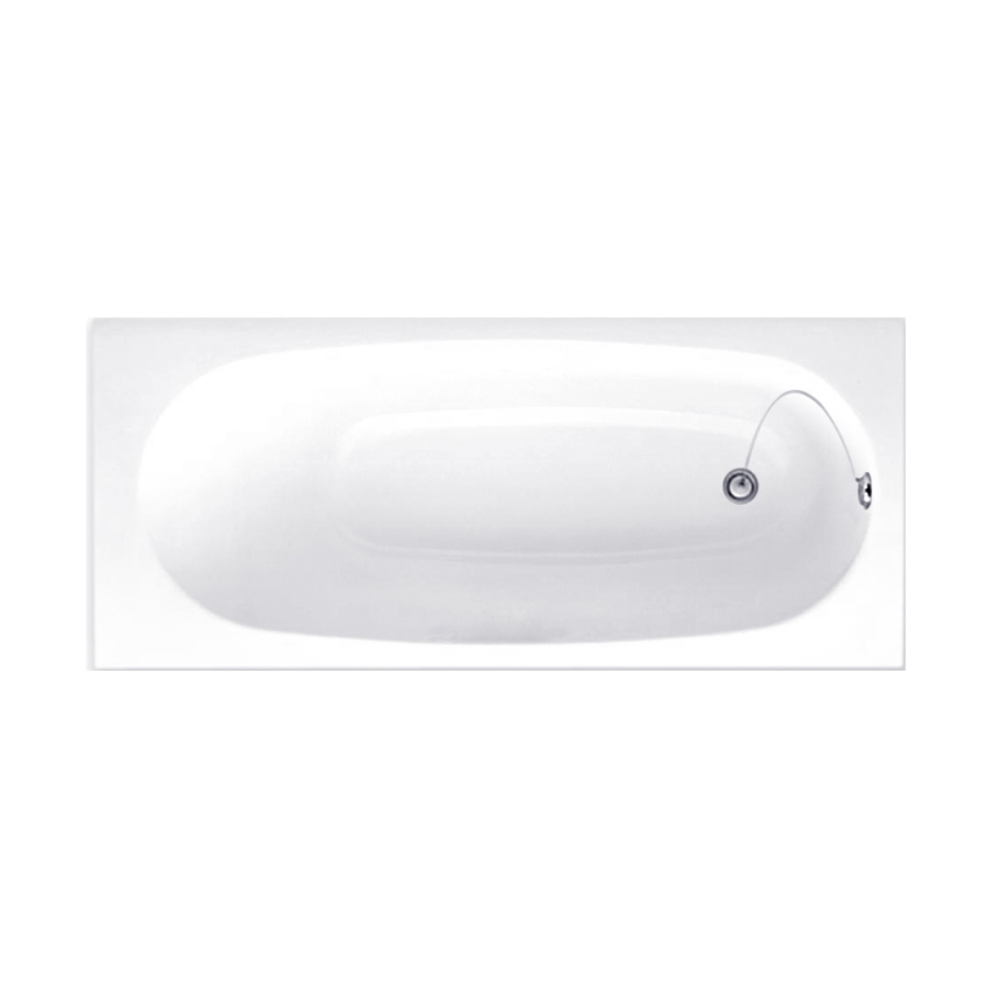 Bồn tắm COTTO BT216D(H)WH / BT216PP(H) xây bệ không tay vịn