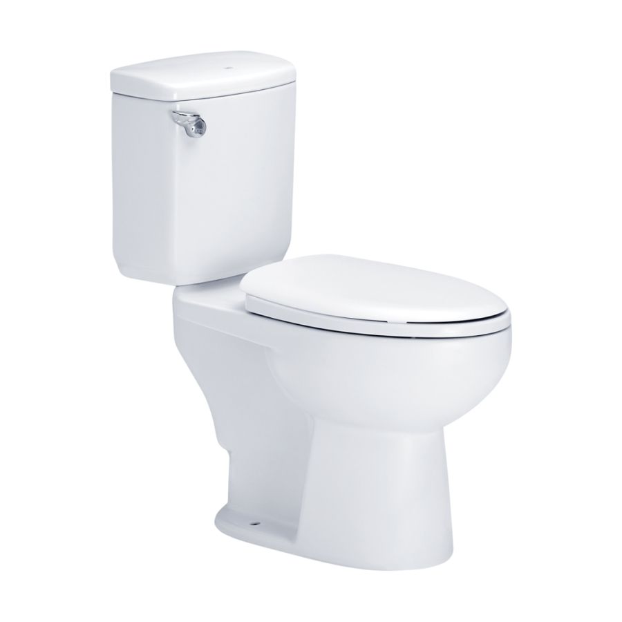 Bồn cầu 2 khối COTTO C1302 nắp đóng êm Sydney 45
