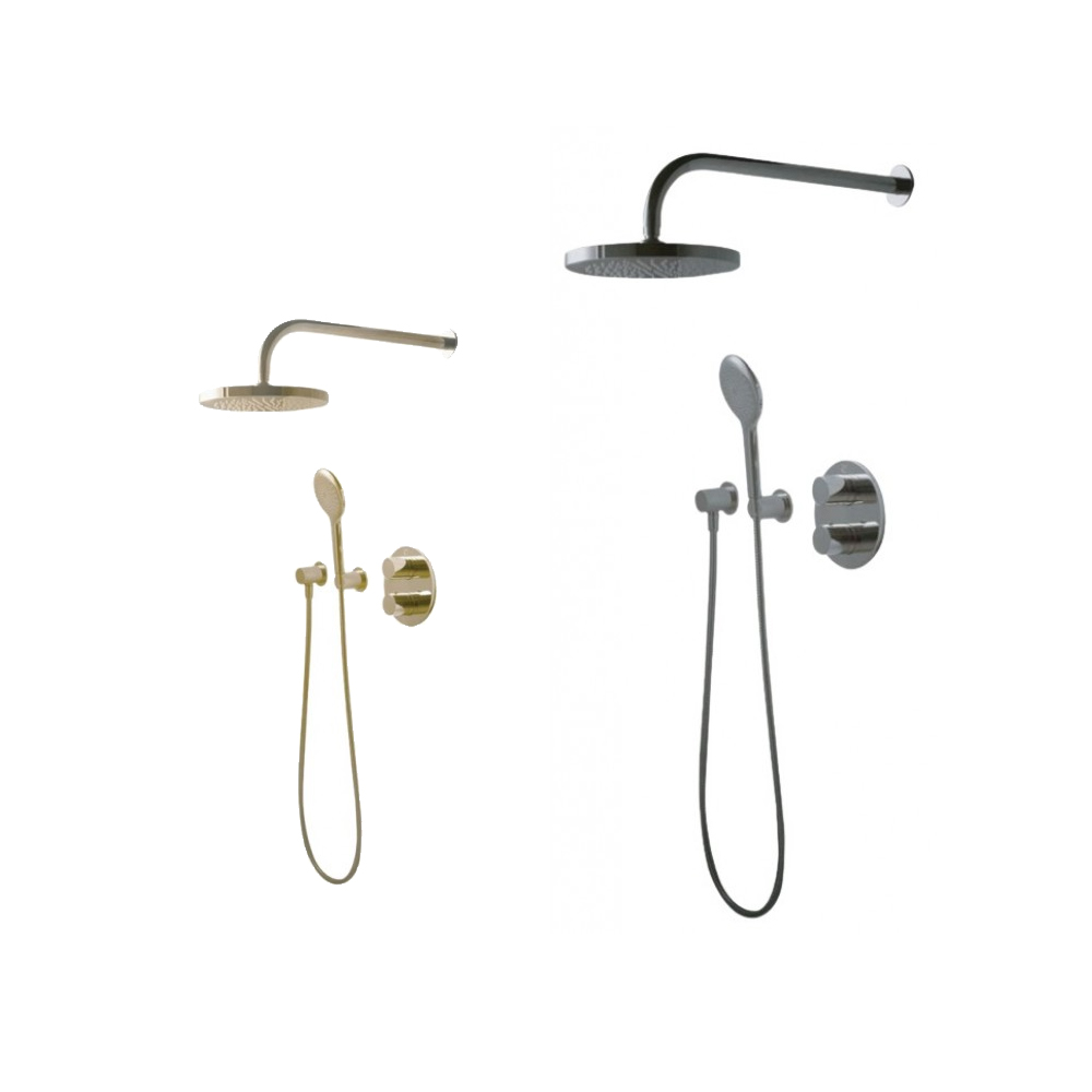 Bộ vòi sen tắm nóng lạnh COTTO âm tường CPF301H1H2 - 2