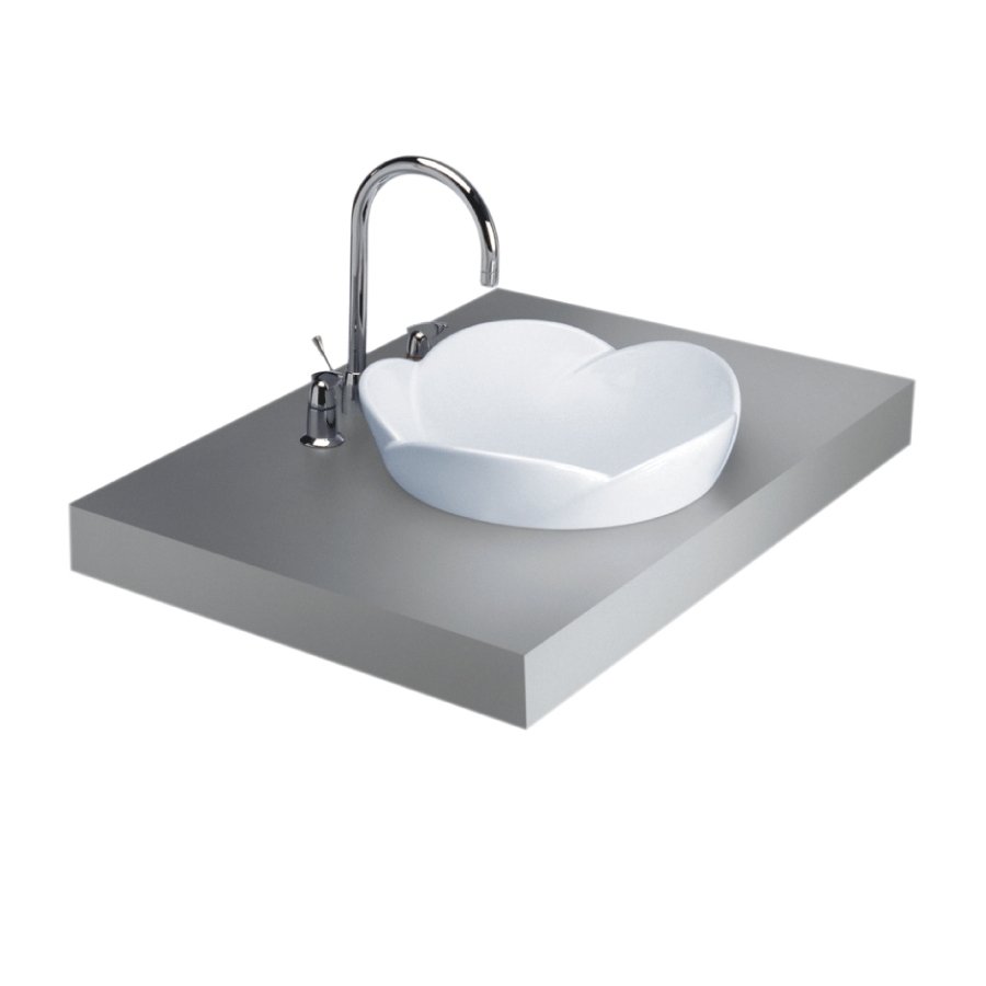 Chậu rửa lavabo đặt bàn COTTO C0001 Fleur