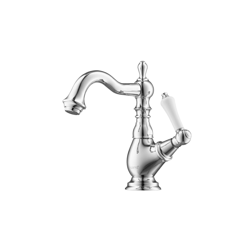 Vòi chậu lavabo COTTO CT1200C42 / CT1200C42#GR nước lạnh Glamis - 4