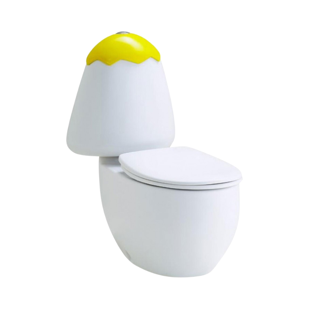 Bồn cầu 2 khối trẻ em thoát ngang dòng Googai  COTTO C15017 - 13