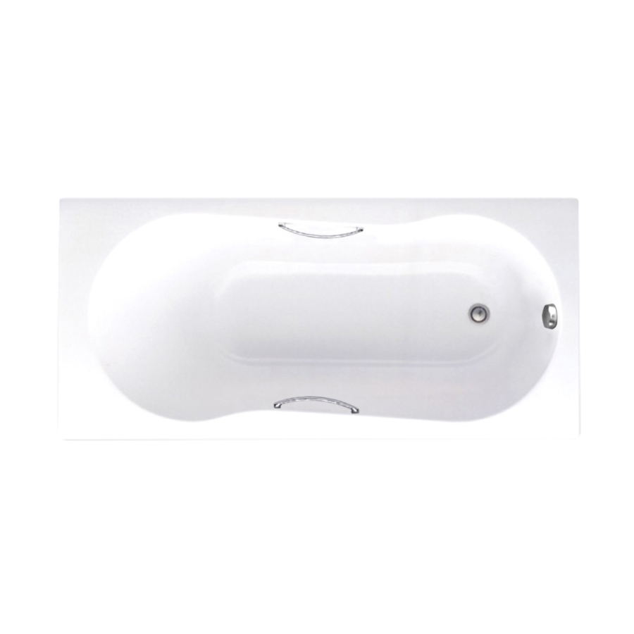 Bồn tắm COTTO BH224D(H) / BH224PP(H) xây bệ có tay vịn - 3