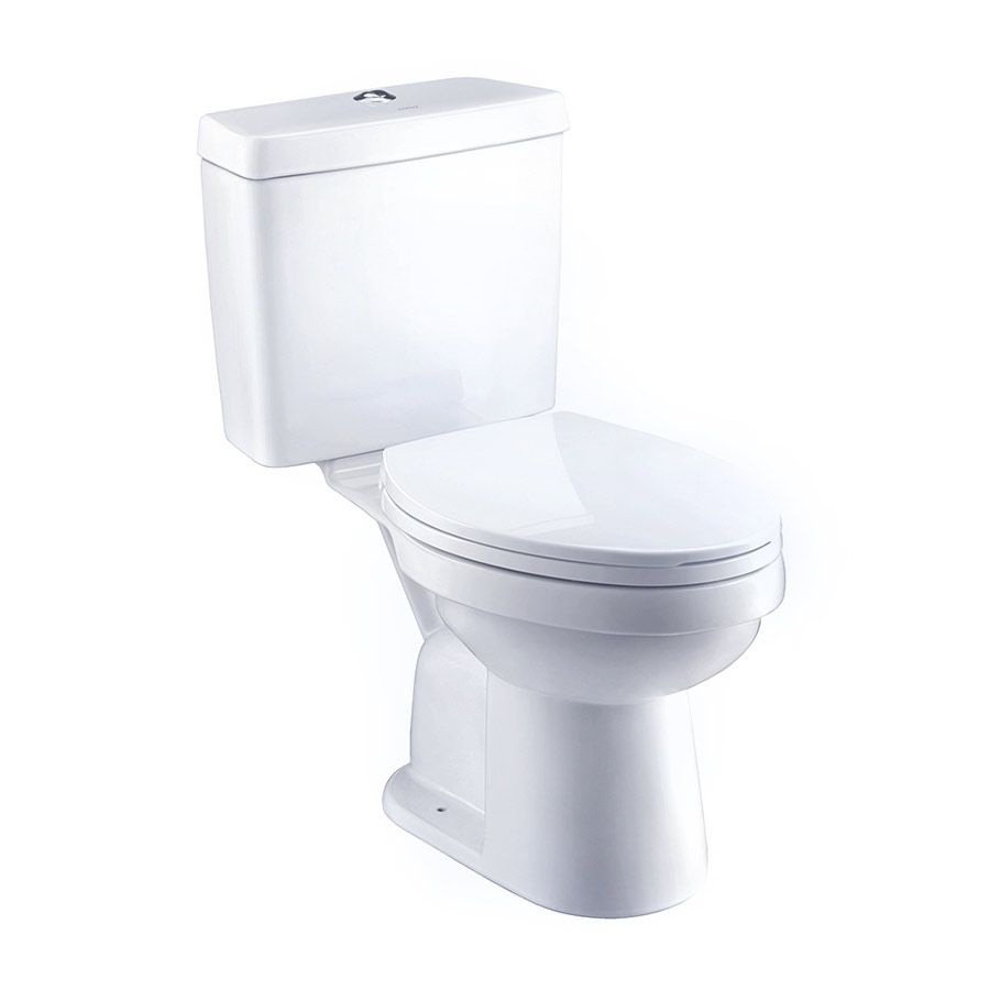 Bồn cầu 2 khối COTTO C13430 nắp đóng êm Ronda